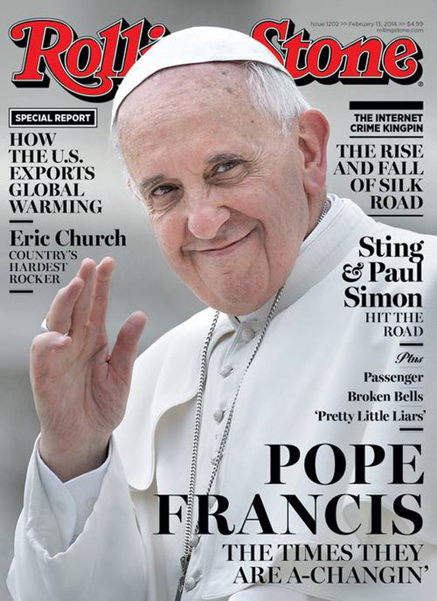 Pope Francis, Rolling Stone Pope Francis, Rolling Stone